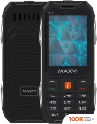 Мобильный телефон Maxvi T101 (ЧЕРНЫЙ) (156282)