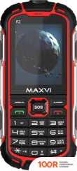 Мобильный телефон Maxvi R2 (КРАСНЫЙ) (156273)