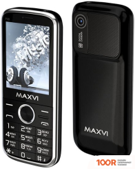 Мобильный телефон Maxvi P30 (ЧЕРНЫЙ) (156261)
