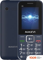 Мобильный телефон Maxvi P2 (СИНИЙ) (156247)