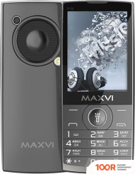 Мобильный телефон Maxvi P19 (СЕРЫЙ) (156243)