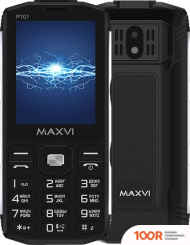 Мобильный телефон Maxvi P101 (ЧЕРНЫЙ) (156228)