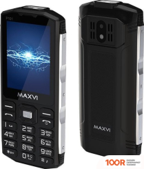 Мобильный телефон Maxvi P101 (ЧЕРНЫЙ) (156228)