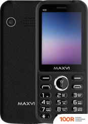 Мобильный телефон Maxvi K32 (ЧЕРНЫЙ) (156222)