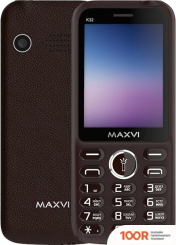Мобильный телефон Maxvi K32 (КОРИЧНЕВЫЙ) (156219)