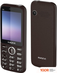 Мобильный телефон Maxvi K32 (КОРИЧНЕВЫЙ) (156219)