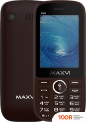 Мобильный телефон Maxvi K20 (КОРИЧНЕВЫЙ) (156205)