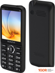 Мобильный телефон Maxvi K15N 4G (ЧЕРНЫЙ) (156203)