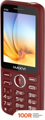 Мобильный телефон Maxvi K15N (ВИННЫЙ КРАСНЫЙ) (156201)