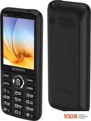 Мобильный телефон Maxvi K15C (ЧЕРНЫЙ) (156200)
