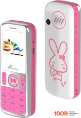 Мобильный телефон Maxvi J1 (РОЗОВЫЙ) (156198)