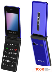 Мобильный телефон Maxvi E9 (СИНИЙ) (156194)