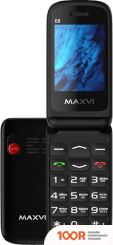 Мобильный телефон Maxvi E8 (ЧЕРНЫЙ) (156192)
