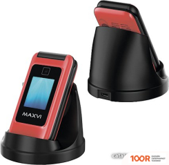 Мобильный телефон Maxvi E8 (КРАСНЫЙ) (156190)