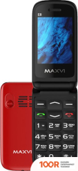 Мобильный телефон Maxvi E8 (КРАСНЫЙ) (156190)