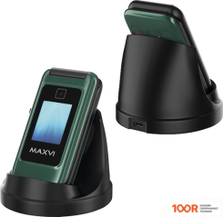 Мобильный телефон Maxvi E8 (ЗЕЛЕНЫЙ) (156189)