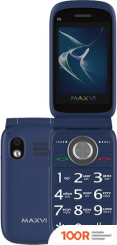 Мобильный телефон Maxvi E6 (СИНИЙ) (156185)