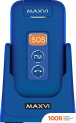Мобильный телефон Maxvi E5 (СИНИЙ) (156179)