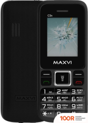 Мобильный телефон Maxvi C3N (ЧЕРНЫЙ) (156150)