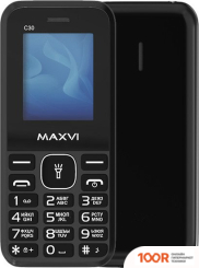 Мобильный телефон Maxvi C30 (ЧЕРНЫЙ) (156142)