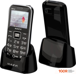 Мобильный телефон Maxvi B6DS UP (ЧЕРНЫЙ) (156123)