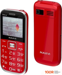 Мобильный телефон Maxvi B6DS UP (КРАСНЫЙ) (156121)