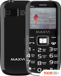 Мобильный телефон Maxvi B6DS (ЧЕРНЫЙ) (156120)