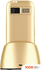 Мобильный телефон Maxvi B6DS (ЗОЛОТИСТЫЙ) (156117)