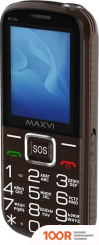Мобильный телефон Maxvi B21DS (КОРИЧНЕВЫЙ) (156093)