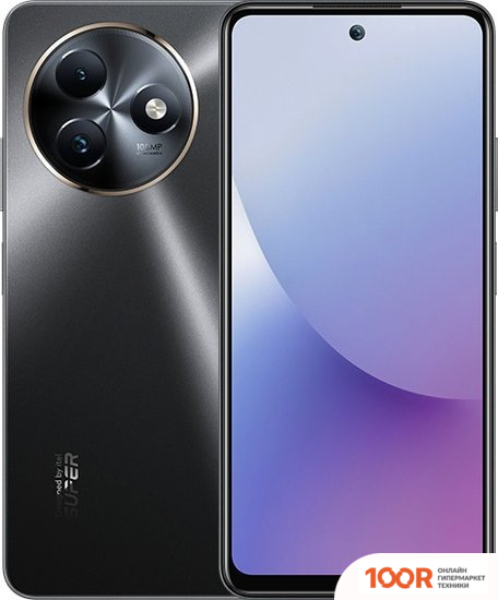 Мобильный телефон Itel S24 8GB/256GB (ЗВЕЗДНЫЙ ЧЕРНЫЙ) (155959)
