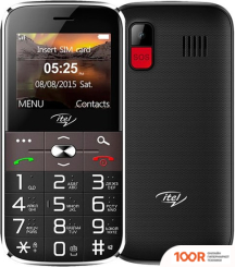 Мобильный телефон Itel IT2590 (ЧЕРНЫЙ) (155909)
