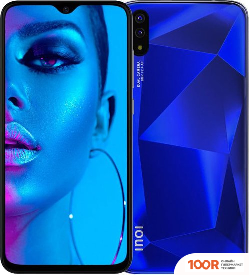 Мобильный телефон Inoi 7 2021 4GB/64GB (СИНИЙ) (155815)