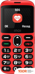 Мобильный телефон Inoi 118B (КРАСНЫЙ) (155762)