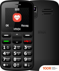 Мобильный телефон Inoi 117B (ЧЕРНЫЙ) (155761)