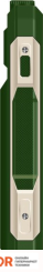 Мобильный телефон Inoi 106Z (ЗЕЛЕНЫЙ) (155757)