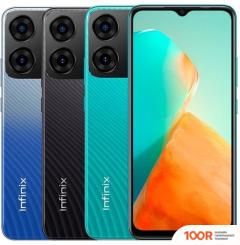 Мобильный телефон Infinix SMART 7 PLUS X6517 3GB/64GB (ИЗУМРУДНО-ЗЕЛЕНЫЙ) (155670)