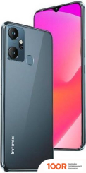 Мобильный телефон Infinix SMART 6 PLUS 3GB/64GB (МАГИЧЕСКИЙ ЧЕРНЫЙ) (155664)