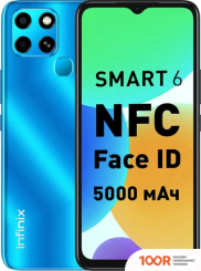 Мобильный телефон Infinix SMART 6 NFC 2GB/32GB (СИНИЙ) (155658)