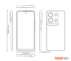 Мобильный телефон Infinix NOTE 30 8GB/128GB (ЗОЛОТИСТЫЙ ЗАКАТ) (155621)