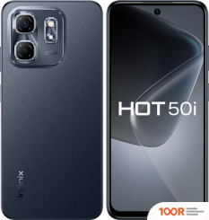 Мобильный телефон Infinix HOT 50I X6531B 4GB/256GB (ИЗЯЩНЫЙ ЧЕРНЫЙ) (155597)