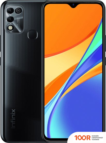 Мобильный телефон Infinix HOT 11 PLAY 4GB/64GB (ЧЕРНЫЙ) (155484)