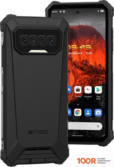 Мобильный телефон IIIF150 R2022 (ЧЕРНЫЙ) (155449)