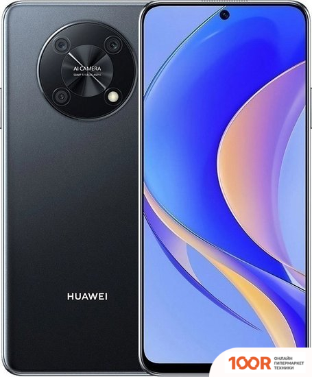 Мобильный телефон Huawei NOVA Y90 4GB/128GB (ПОЛНОЧНЫЙ ЧЕРНЫЙ) (155302)