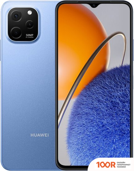 Мобильный телефон Huawei NOVA Y61 EVE-LX9N 4GB/64GB С NFC (САПФИРОВЫЙ СИНИЙ) (155281)