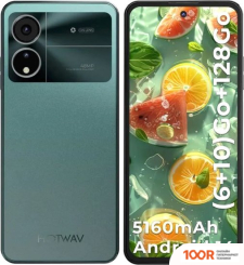 Мобильный телефон Hotwav NOTE 12 2024 6GB/128GB (ЗЕЛЕНЫЙ) (155094)