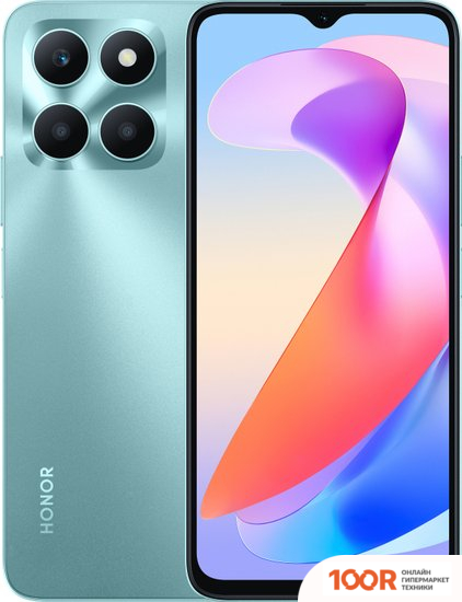 Мобильный телефон HONOR X6A 4GB/128GB МЕЖДУНАРОДНАЯ ВЕРСИЯ (ИСКРЯЩИЙСЯ ЗЕЛЕНЫЙ) (154991)