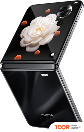 Мобильный телефон HONOR MAGIC V FLIP 12GB/1TB КИТАЙСКАЯ ВЕРСИЯ (ЧЕРНЫЙ) (154889)