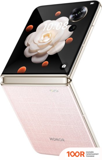 Мобильный телефон HONOR MAGIC V FLIP 12GB/1TB КИТАЙСКАЯ ВЕРСИЯ (РОЗОВЫЙ) (154888)