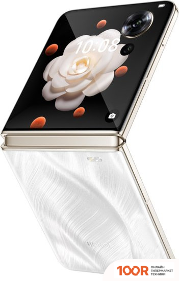 Мобильный телефон HONOR MAGIC V FLIP 12GB/1TB КИТАЙСКАЯ ВЕРСИЯ (БЕЛЫЙ) (154886)