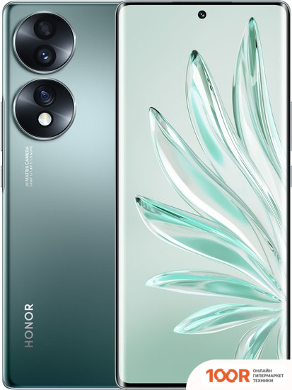 Мобильный телефон HONOR 70 8GB/256GB МЕЖДУНАРОДНАЯ ВЕРСИЯ (ИЗУМРУДНЫЙ ЗЕЛЕНЫЙ) (154822)